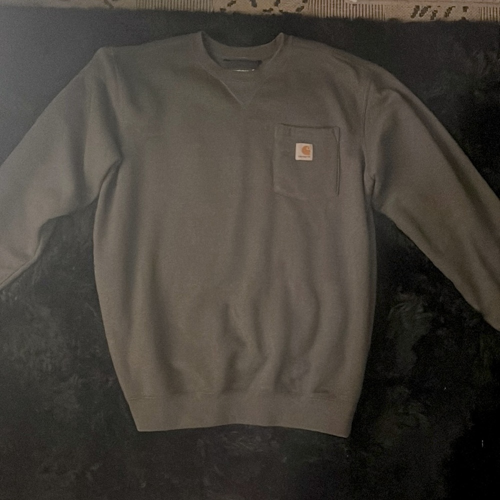 Vintage Baggy Grey Carhartt Crewneck